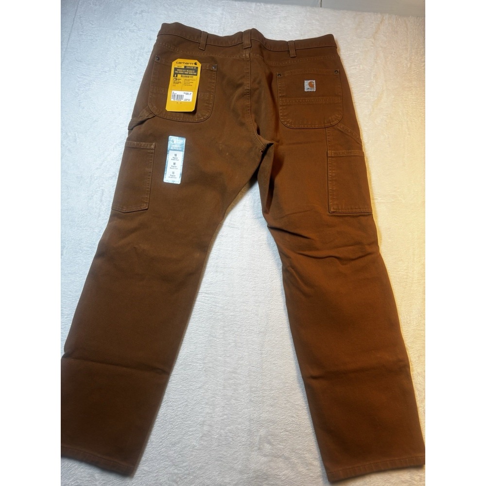 NEW‎ Carhartt Women's Rugged FLEX® Relaxed Canvas Double Front Pant Size 16 Reg - Picture 8 of 14